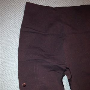 Seamless lululemon Capri Charcoal